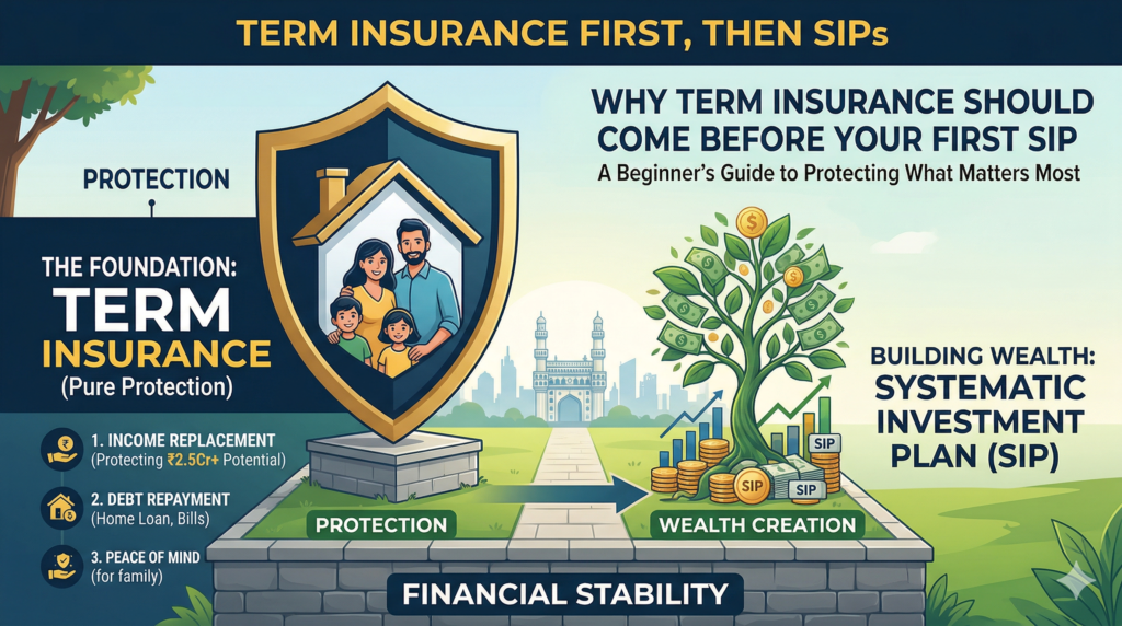 Why Term Insurance Should Come Before Your First SIP