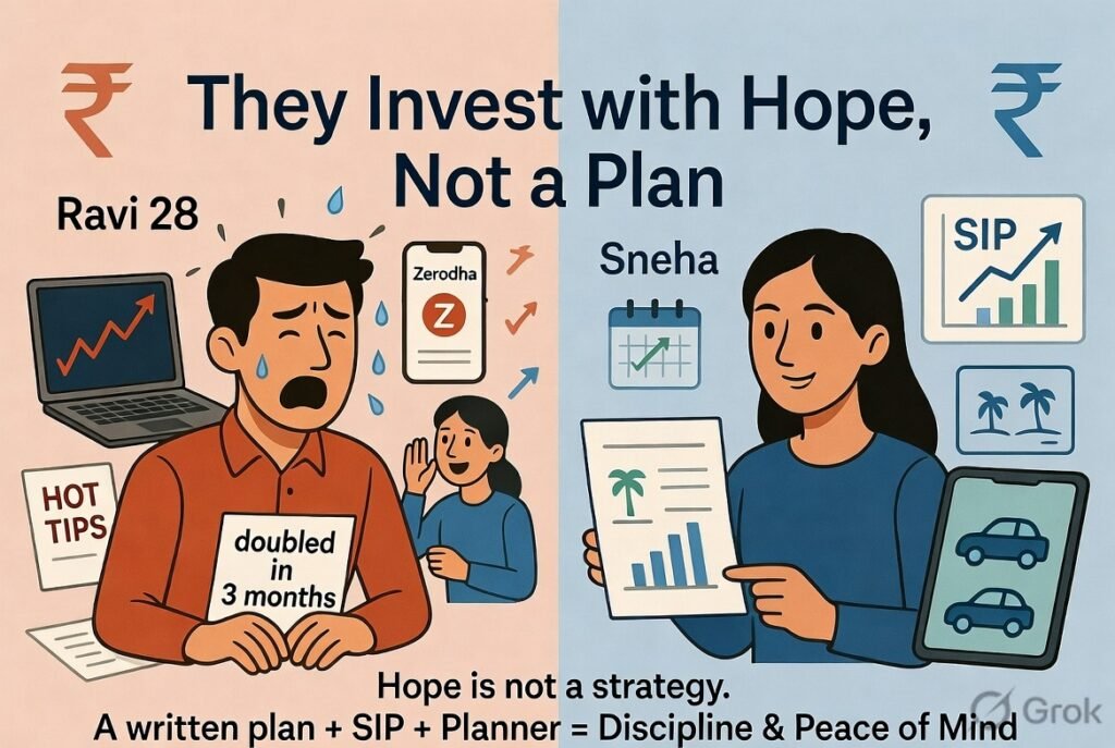 They Invest with Hope, Not a Plan