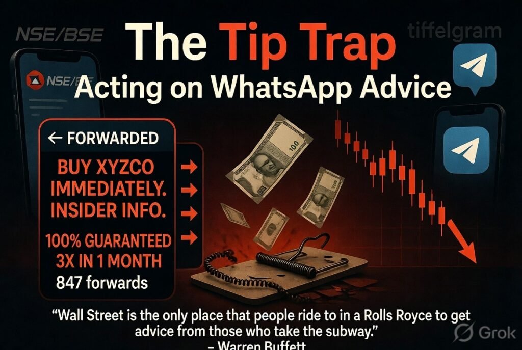 The Tip Trap — Acting on WhatsApp Advice