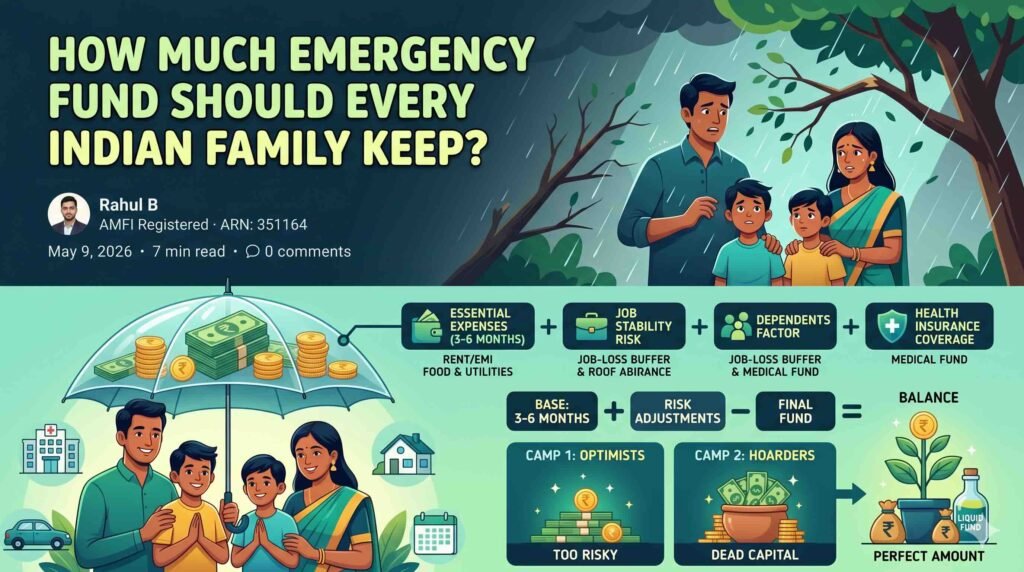 How Much Emergency Fund Should Every Indian Family Keep?