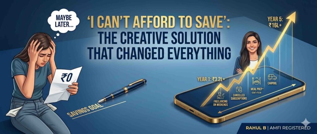 “I Can’t Afford to Save”: The Creative Solution That Changed Everything