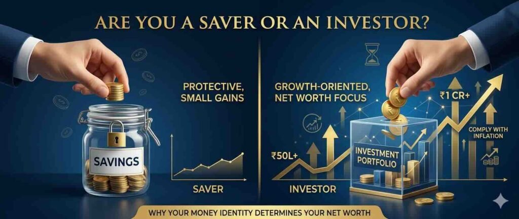 Are You a Saver or an Investor? Why Your Money Identity Determines Your Net Worth
